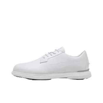 PUMA Royale Waterproof Low Top Golf Shoes Men's White Gray
