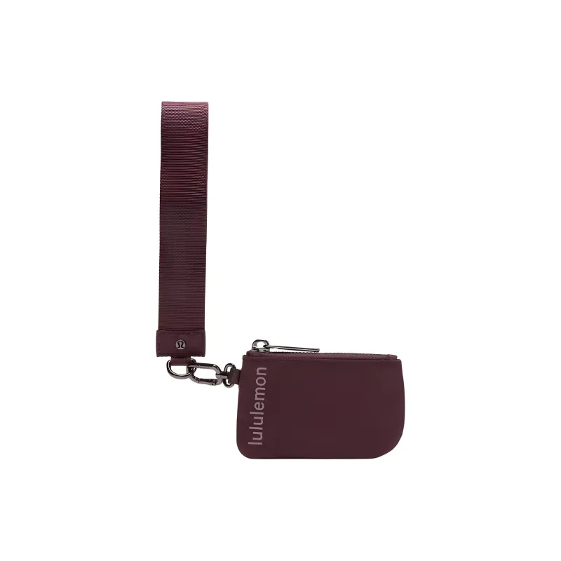 Lululemon Recycled Nylon Clutch Women's Plum Color With Lavender-2