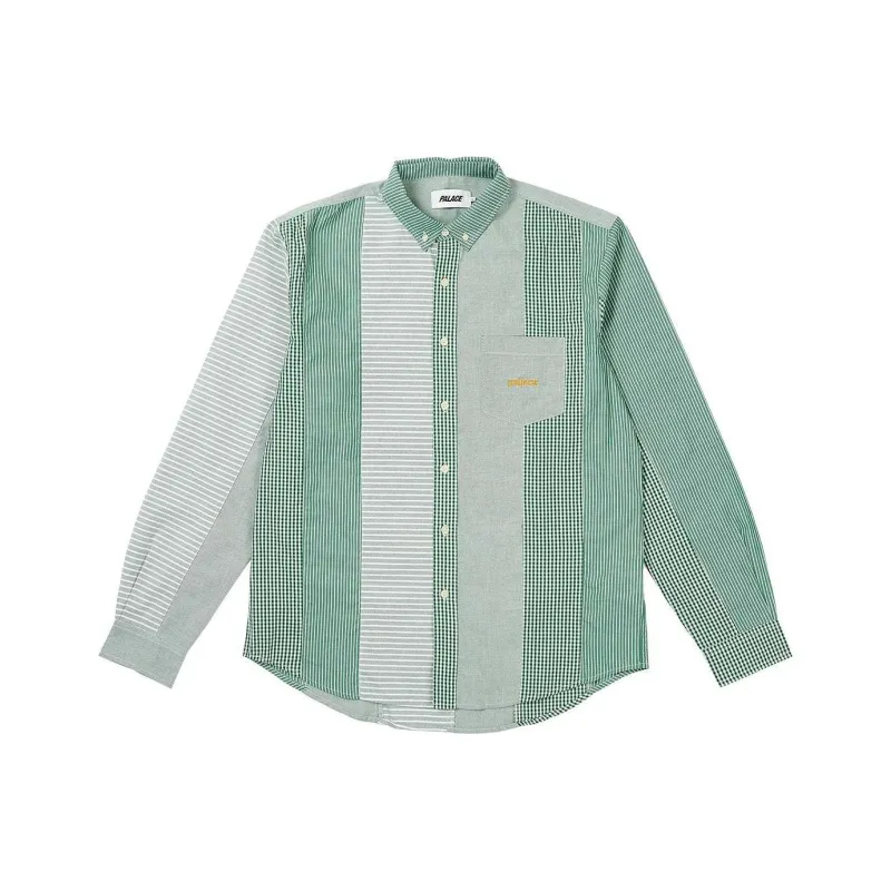 PALACE Patchwork Stripe Shirt-0