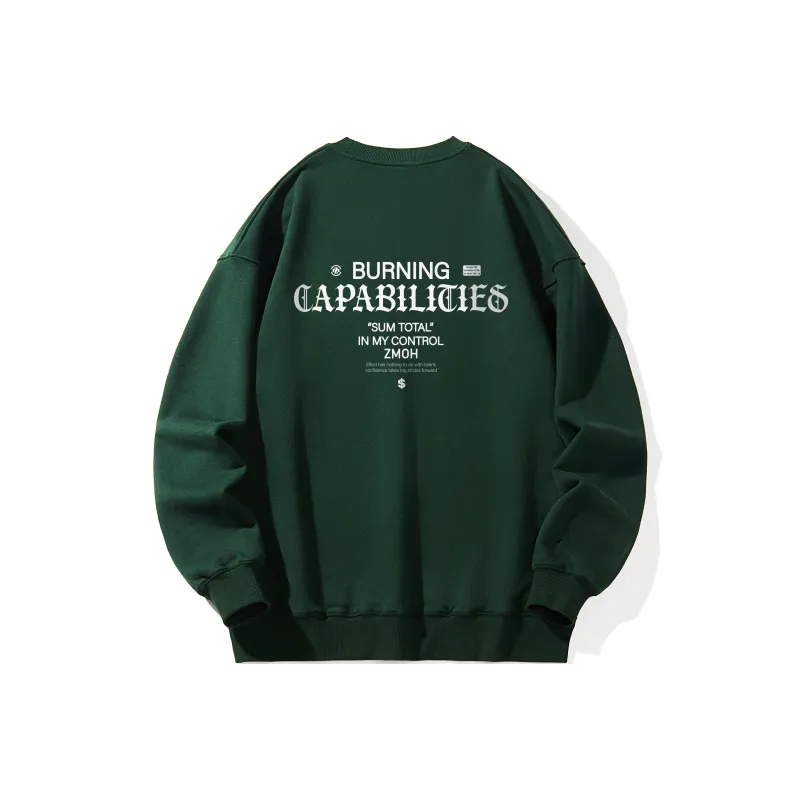 ZMOH Crewneck Sweatshirt Unisex Couple's-6