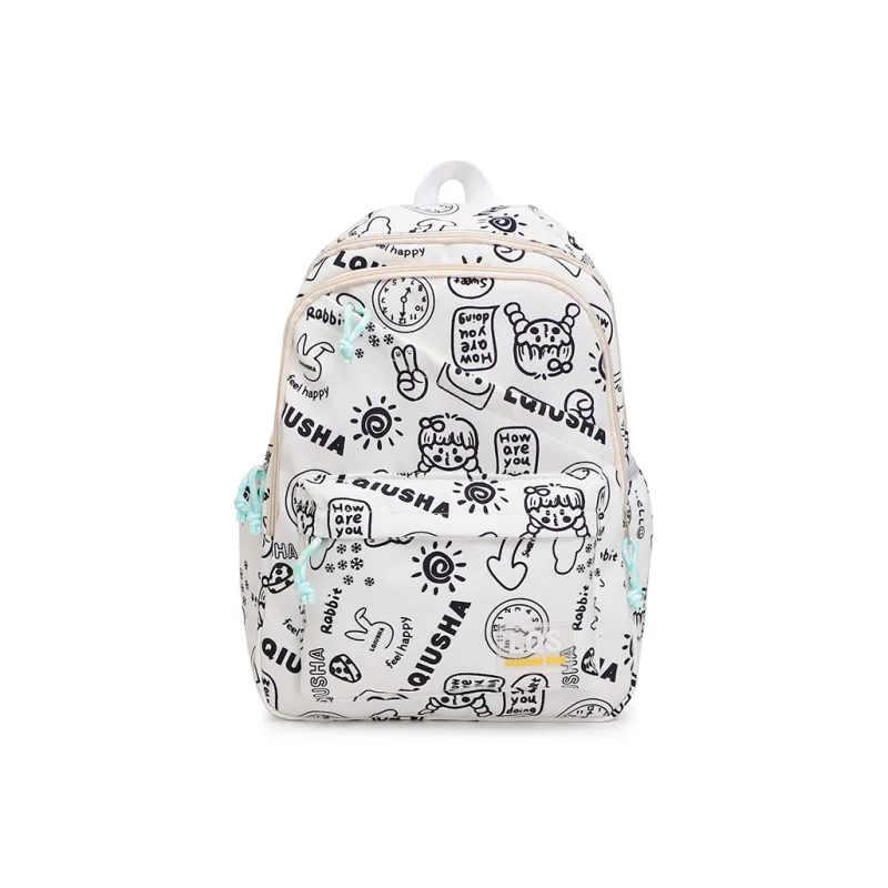 AUNG Canvas Backpack Women's Multicolor-4