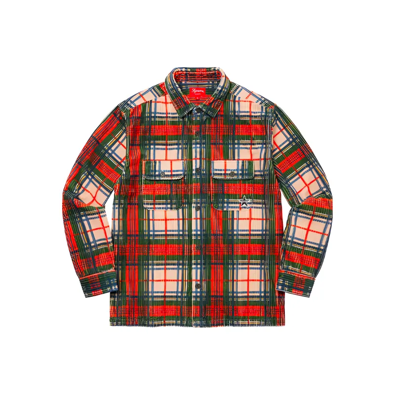 Supreme Corduroy Shirt Shirt SS22-2