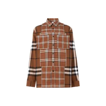 Burberry Shirt Men's Multicolor