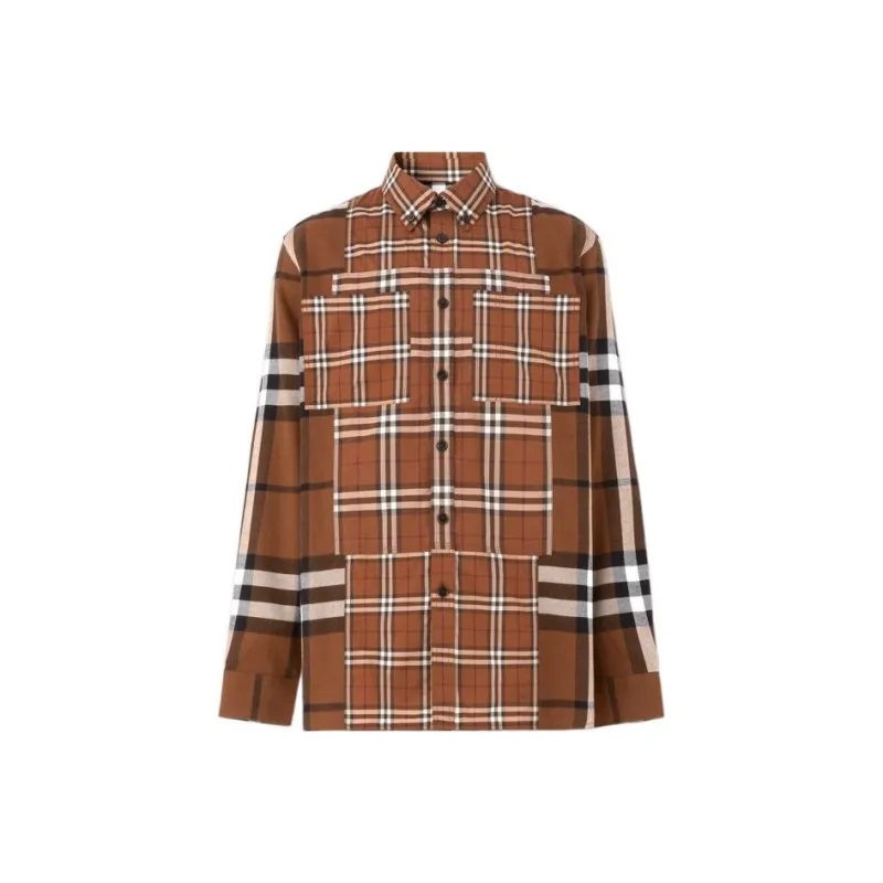 Burberry Shirt Men's Multicolor-0