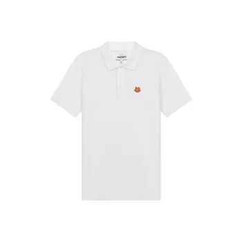 KENZO Classic Tiger Head Polo Shirts Men White