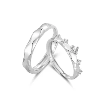 Zocai Natural Topaz Rings Unisex