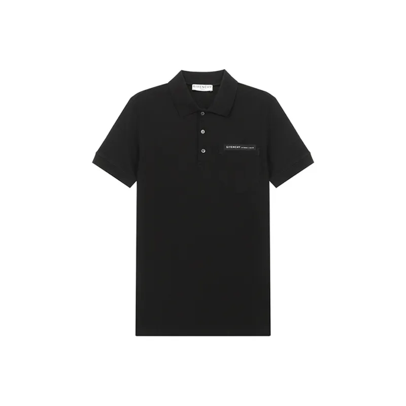 Givenchy Polo Shirts Men Black-0