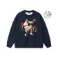 Navy Blue Fleece-Lined Thickened