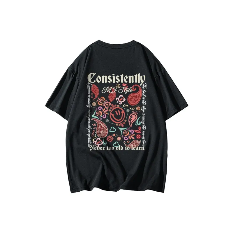 MJ STYLE Short Sleeved T Shirts Unisex-5