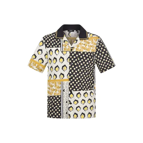 RARE Short-Sleeved Shirt Men's Multicolor