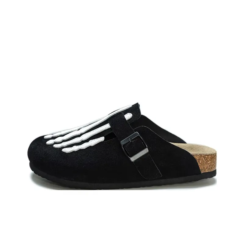 CHERRY&KALIKA Abrasion Resistant Slip Resistant Closed Toe Slippers Unisex-7