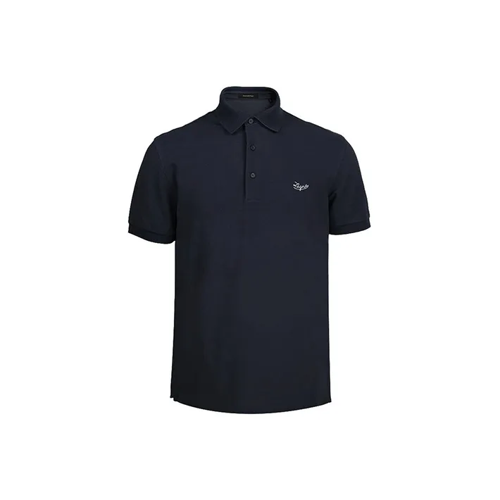 Ermenegildo Zegna Polo Shirts Men Dark Blue-0
