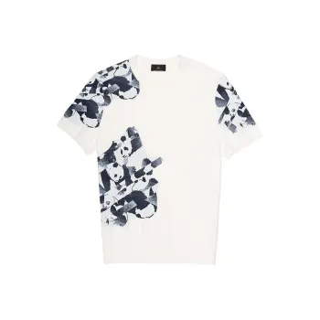 CANUDILO T Shirt Men's 61326204 020 Raw White