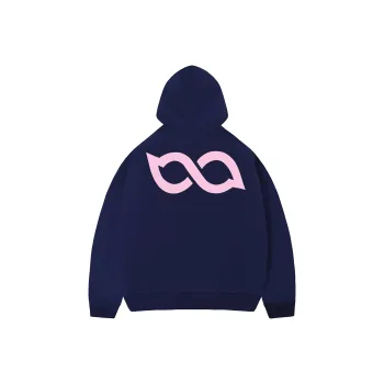 BIPOLAR Hoodie Unisex Navy Blue Black Gray Milk White Coffee