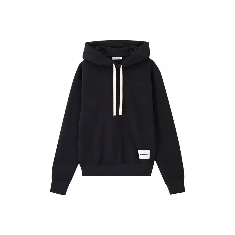 JIL SANDER Cotton Terry Hoodie-0
