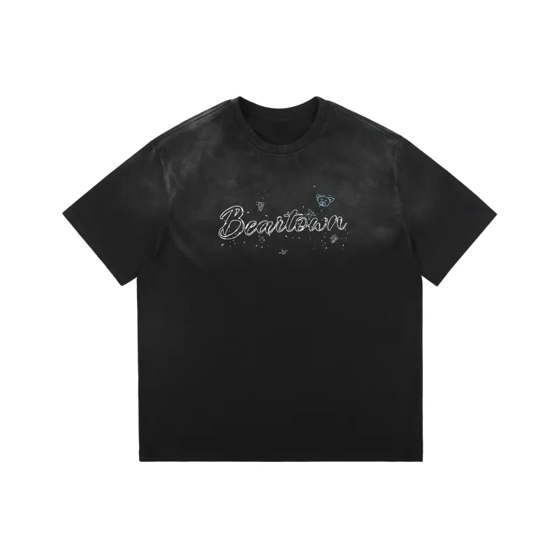 BEETLE TOWN Short Sleeved T Shirts Unisex-0