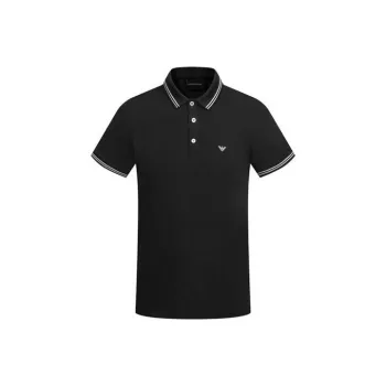 EMPORIO ARMANI Polo Shirt Men's Black