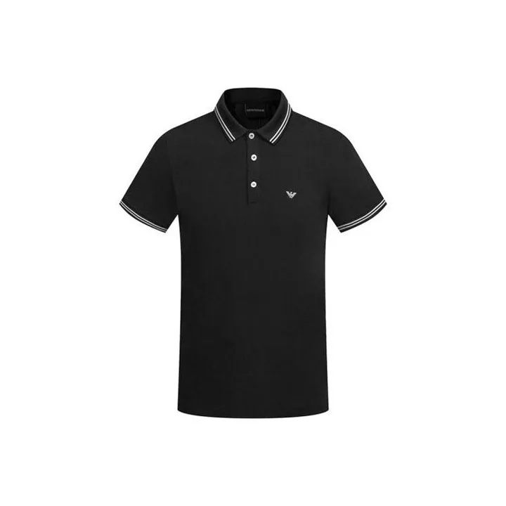 EMPORIO ARMANI Polo Shirt Men's Black-0