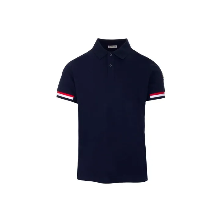 Moncler SS22 Polo Shirts Men Blue-0