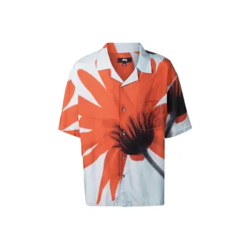 Stussy Halftone Flower Shirt