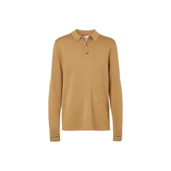 Burberry Polo Shirt Men's Camel