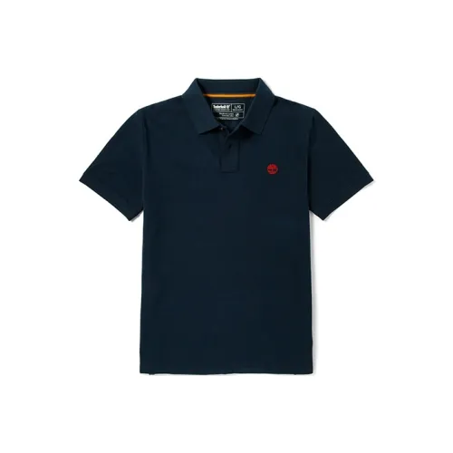 Timberland Polo Shirts Men Dark Sapphire