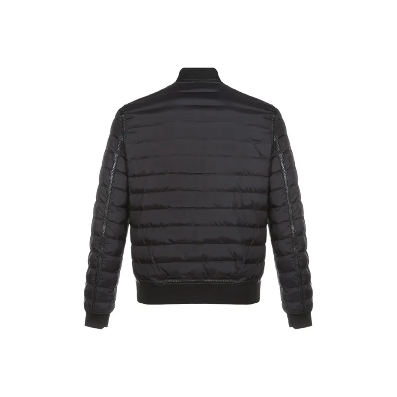 EMPORIO ARMANI Leather Jacket Men's Black-3