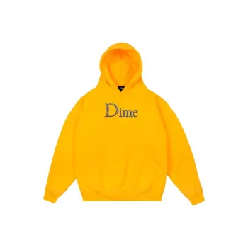 Dime MTL SS24 Sweatshirt Unisex Yellow