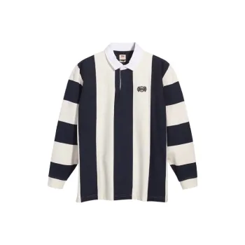 Levis Polo Shirts Men Blue With White Lettering