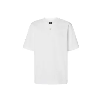 FENDI Ff Plaque Crewneck T Shirt