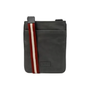 BALLY Suede Handbag, Shoulder Bag, Crossbody Bag Regular Women's Gray