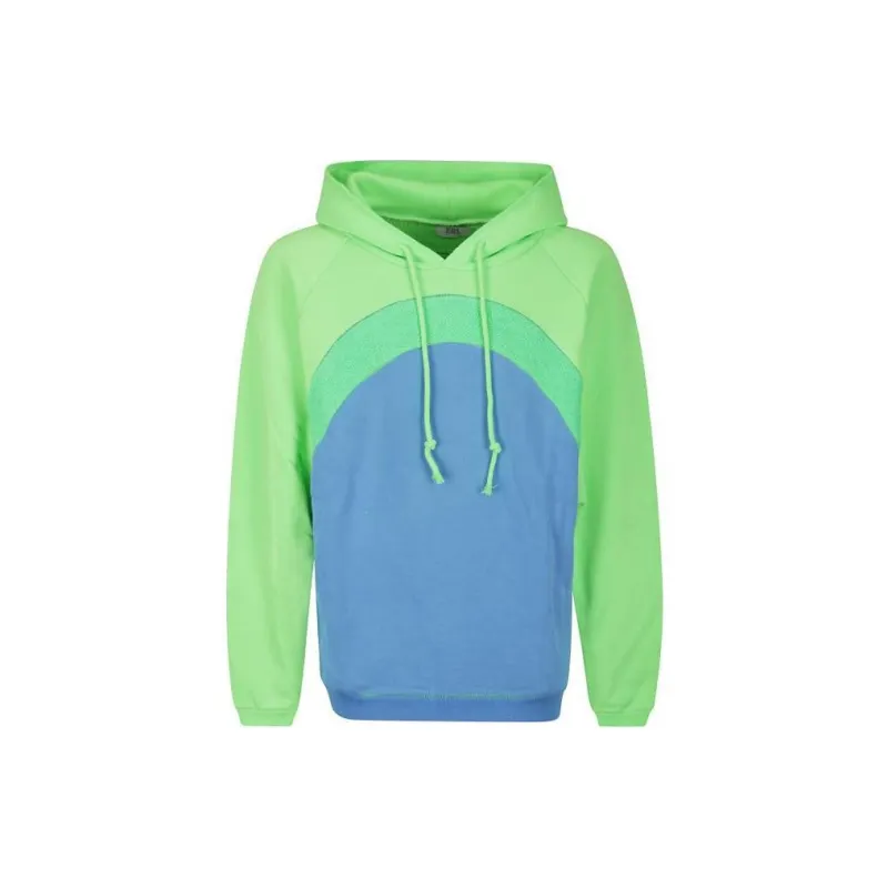 ERL Rainbow Bouclé Cotton Hoodie-0