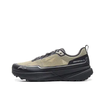 LiNing CF Tracing, Xingsheng SE Puncture Resistant Low Top Hiking Shoes Unisex Black Khaki