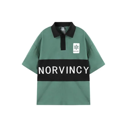 NORVINCY 100% Cotton Breathable Moisture Wicking 100% Cotton Half Sleeve Polo Shirt Unisex