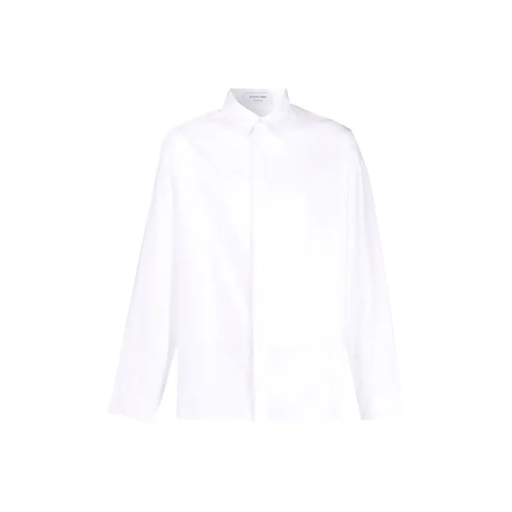 Marine Serre Shirts Men White-0
