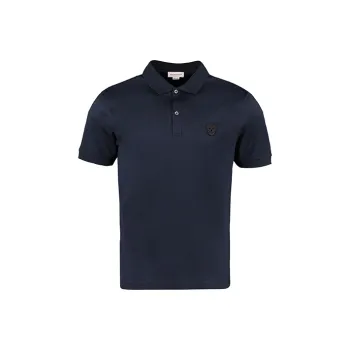Alexander McQueen Polo Shirts Men Blue