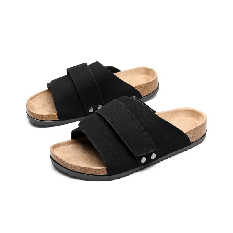 Magelly Slip Resistant Abrasion Resistant Cushioning Slide Slippers Unisex-12