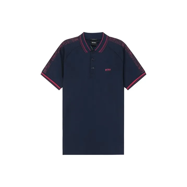 HUGO BOSS Polo Shirts Men Navy-0