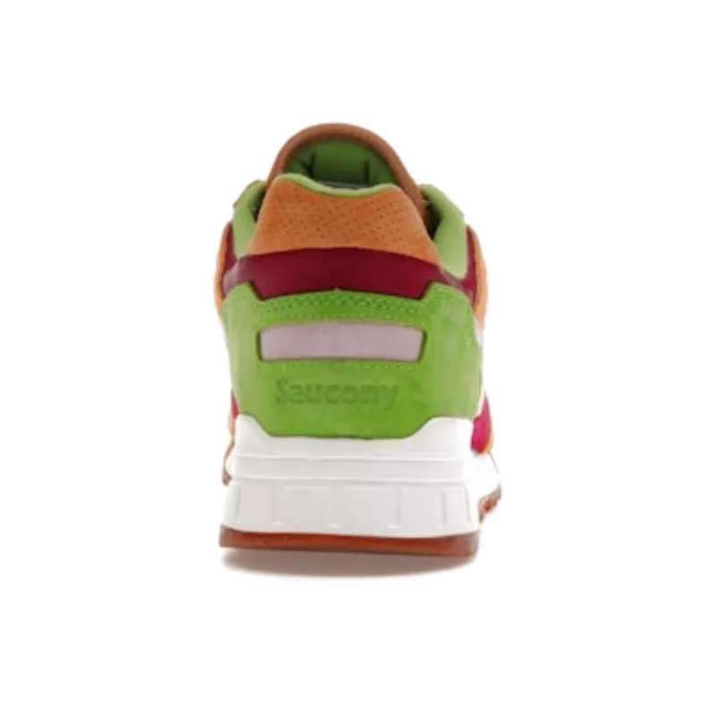 Saucony Shadow 5000 Anti Slip Wear Resistant Low Top Casual Running Shoes Unisex Yellow-3