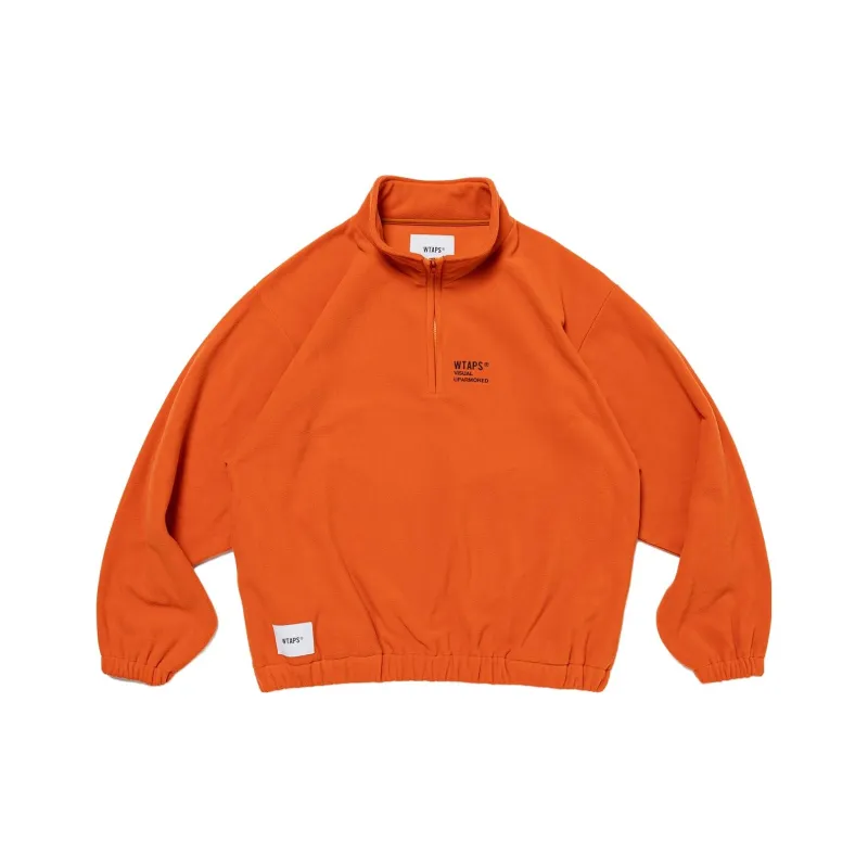 WTAPS Depst Half zip Sweatshirt-2