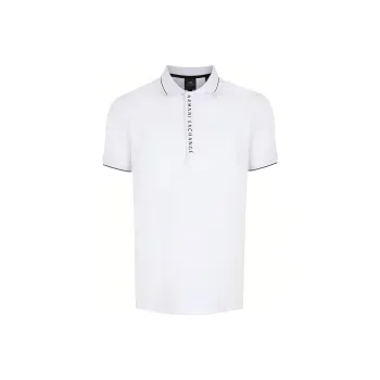 ARMANI EXCHANGE Logo print Cotton Polo Shirt