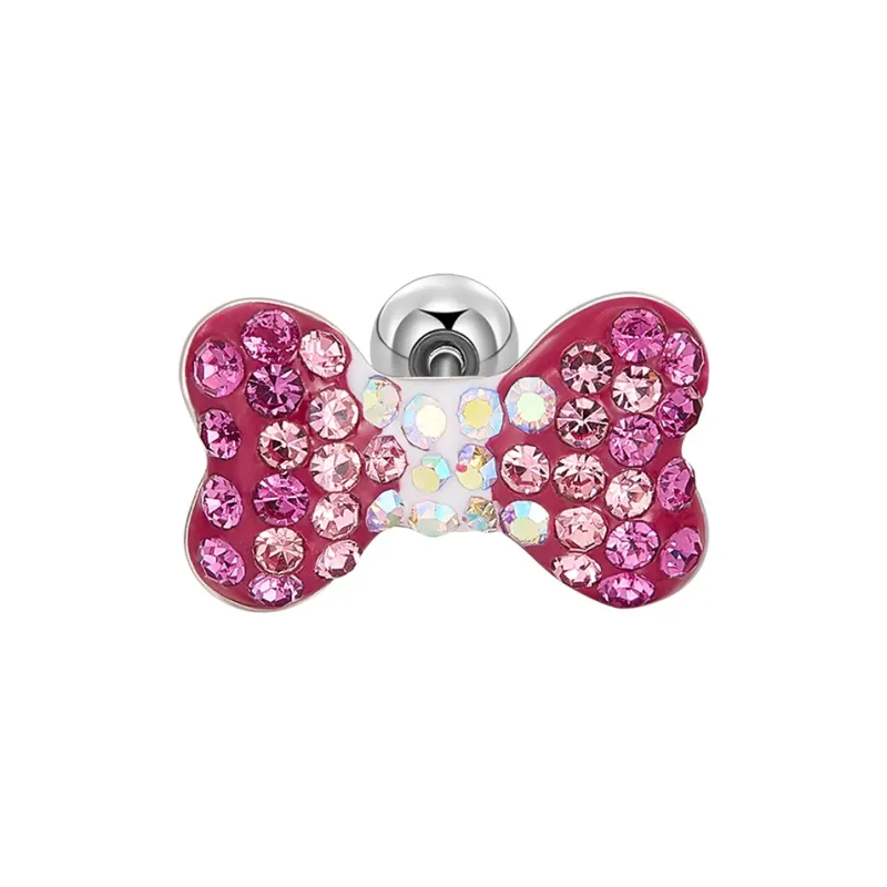 Lady Go Titanium Steel Stud Earrings Women's-6