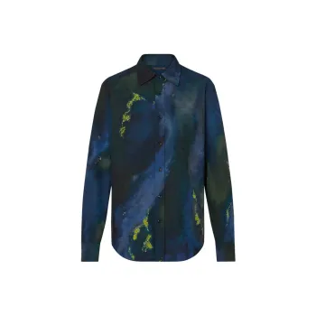 LOUIS VUITTON FW21 Shirt Men's Blue