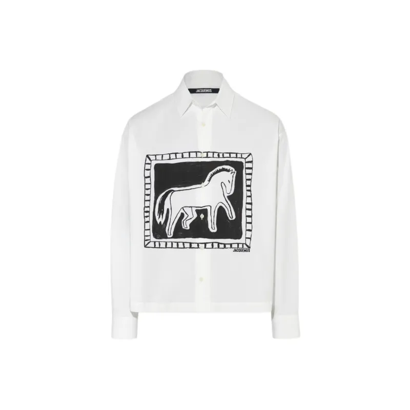 Jacquemus La Chemise Papier Poplin Shirt-0
