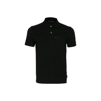 PRADA Polo Shirts Men Black