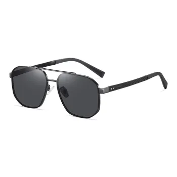 Yamaichi Maru Stainless Steel Round Sunglasses Unisex