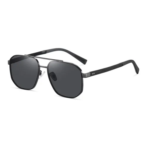 Yamaichi Maru Stainless Steel Round Sunglasses Unisex