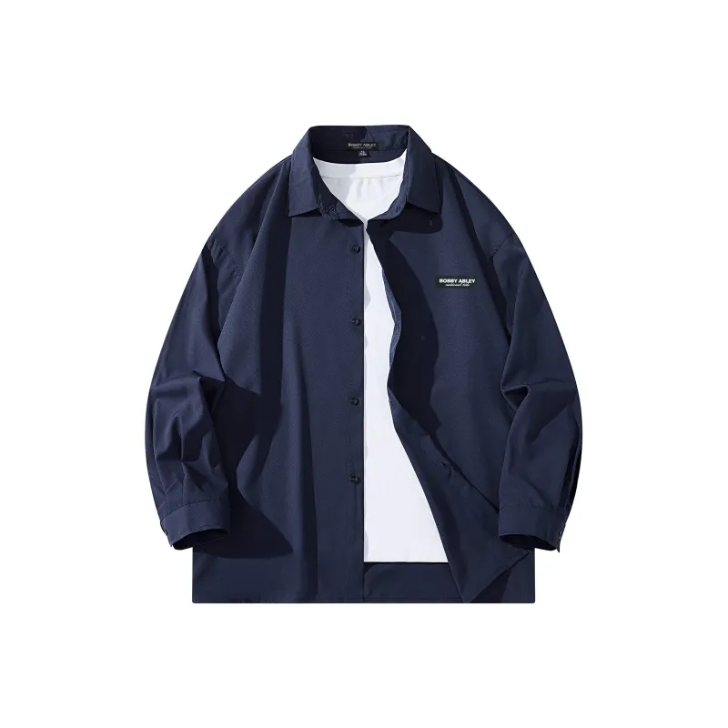 BOBBY ABLEY Shirt Coat Fall And Winter Unisex-76
