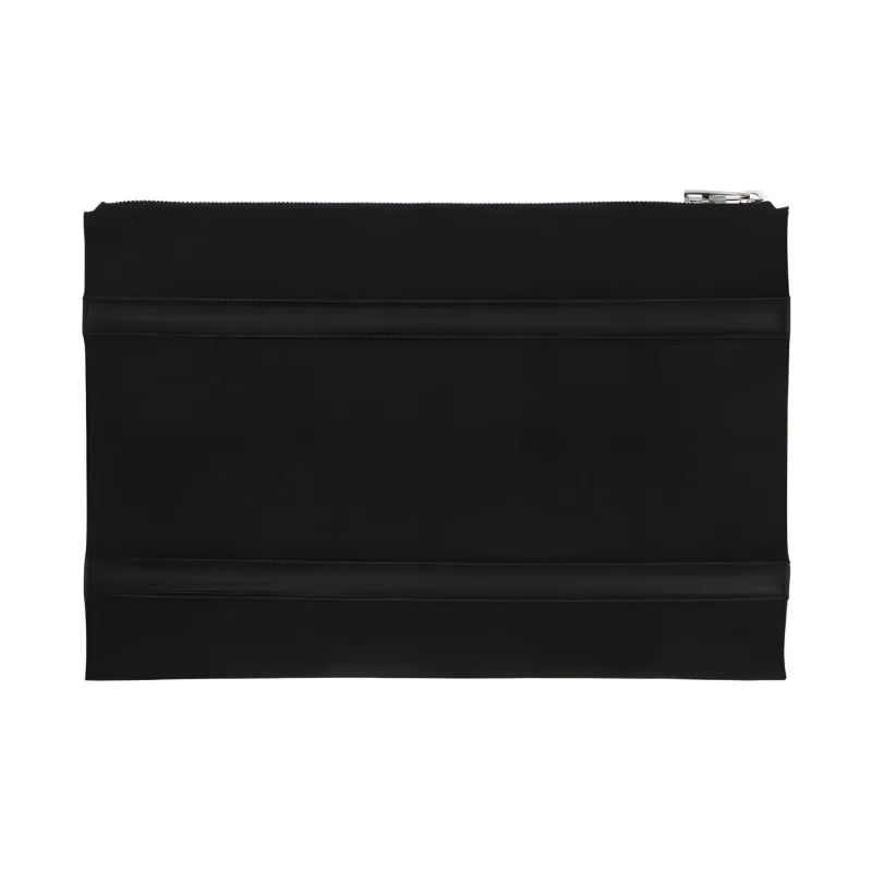 Alexander McQueen Cow Leather Clutch Unisex Black-2