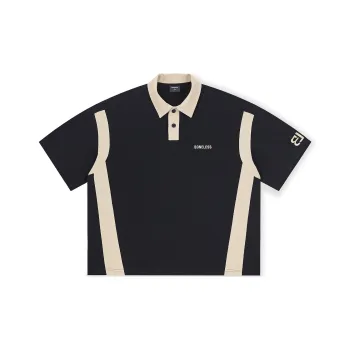 BONELESS Polo Shirts Unisex Black